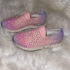 Kenneth Cole Reaction Cameron Jewel Jogger Quartz Womens Shoes 5 M Athletic